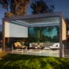 Reversible Louvers Pergola
